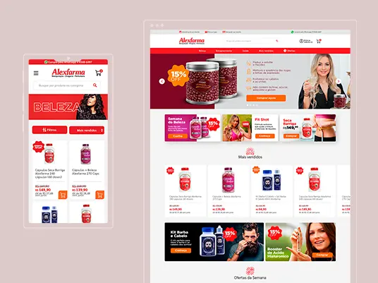 Case Alexfarma: E-commerce para Alexfarma