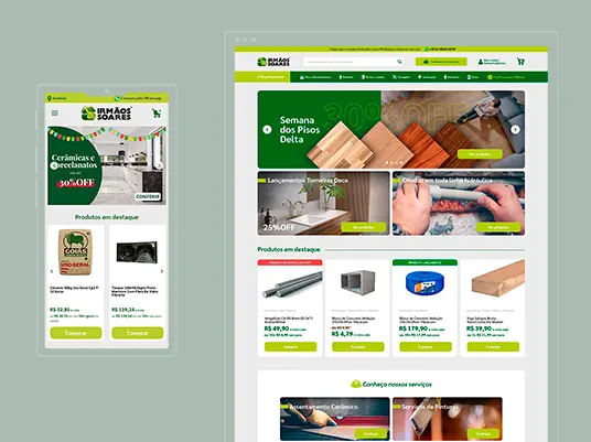 Case Irmãos Soares: E-commerce para Irmãos Soares